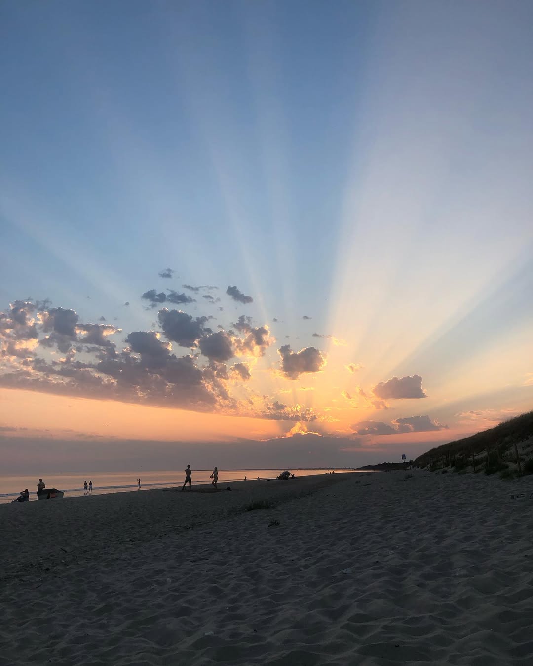 Coucher de soleil île de Ré Le Bois-Plage-en-Ré